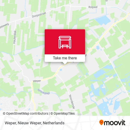 Weper, Nieuw Weper map