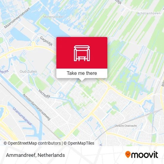 Ammandreef map