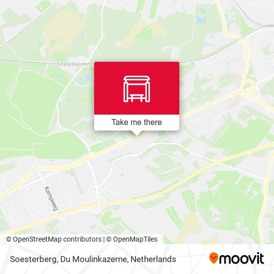 Soesterberg, Du Moulinkazerne map
