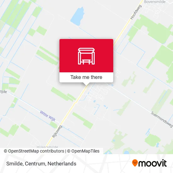 Smilde, Centrum map