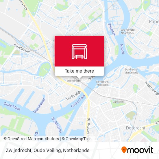 Zwijndrecht, Oude Veiling map