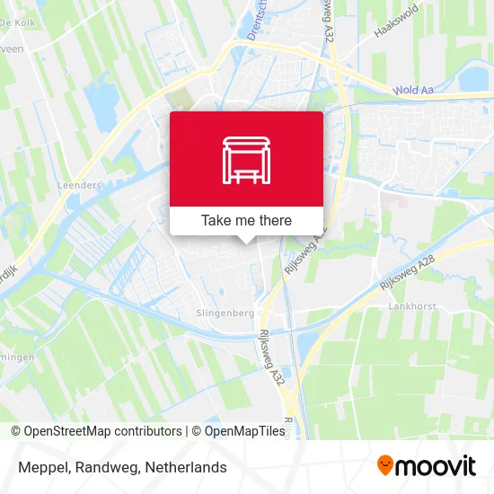 Meppel, Randweg map