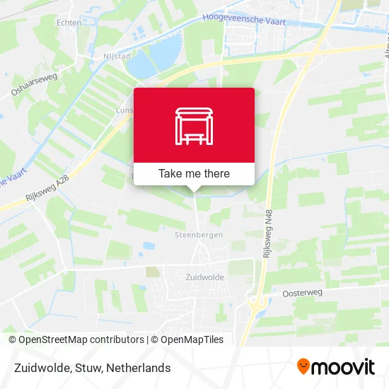 Zuidwolde, Stuw map