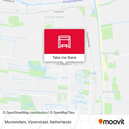 Muntendam, Vijverstraat map