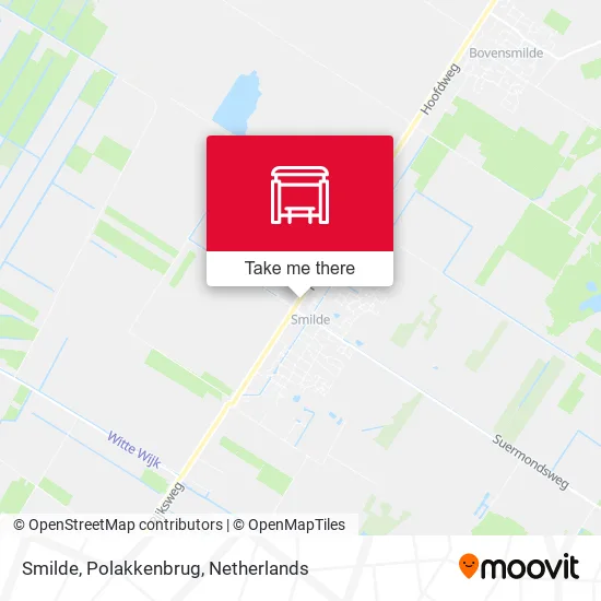 Smilde, Polakkenbrug map