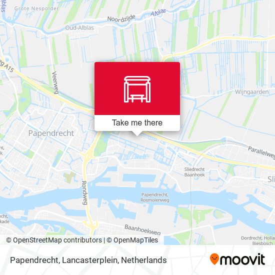 Papendrecht, Lancasterplein map