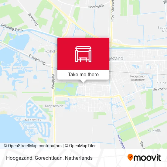 Hoogezand, Gorechtlaan map