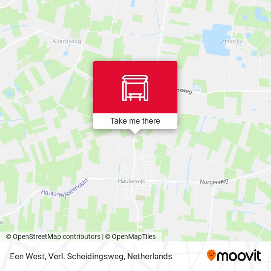 Een West, Verl. Scheidingsweg map