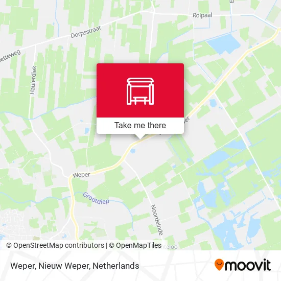 Weper, Nieuw Weper map