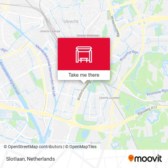 Slotlaan map