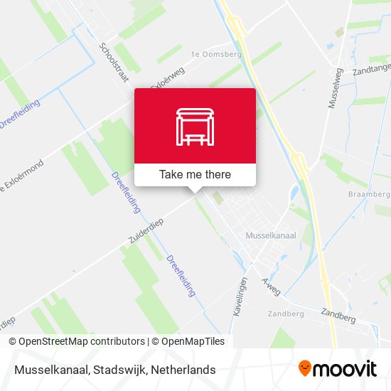 Musselkanaal, Stadswijk map