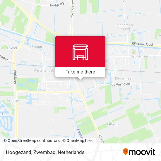 Hoogezand, Zwembad map