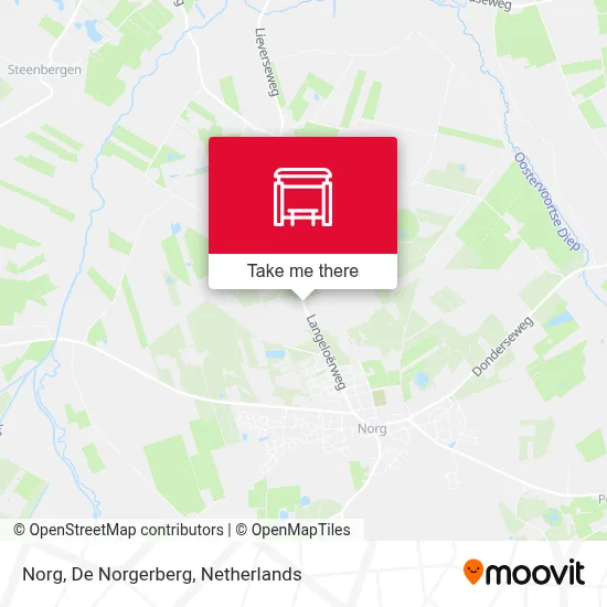 Norg, De Norgerberg map