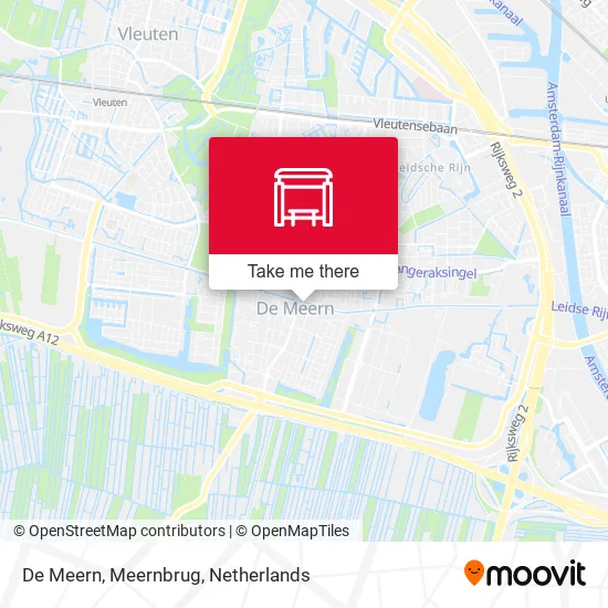 De Meern, Meernbrug map