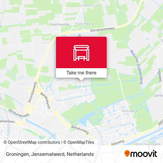 Groningen, Jensemaheerd map