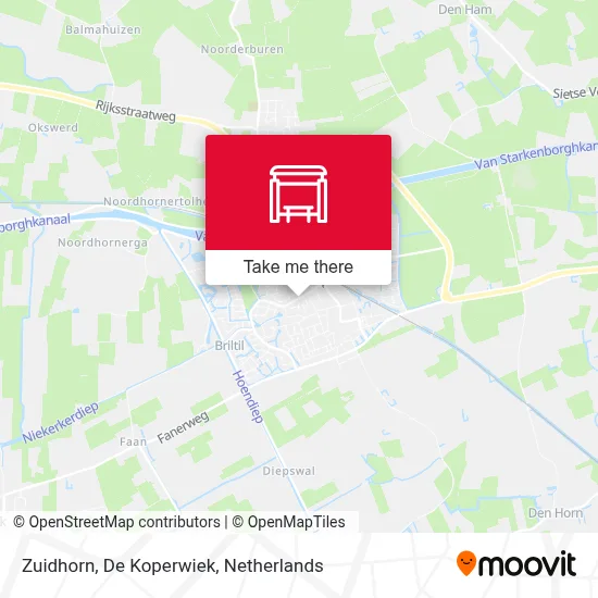 Zuidhorn, De Koperwiek map