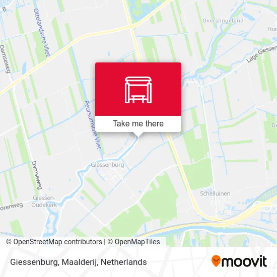 Giessenburg, Maalderij map