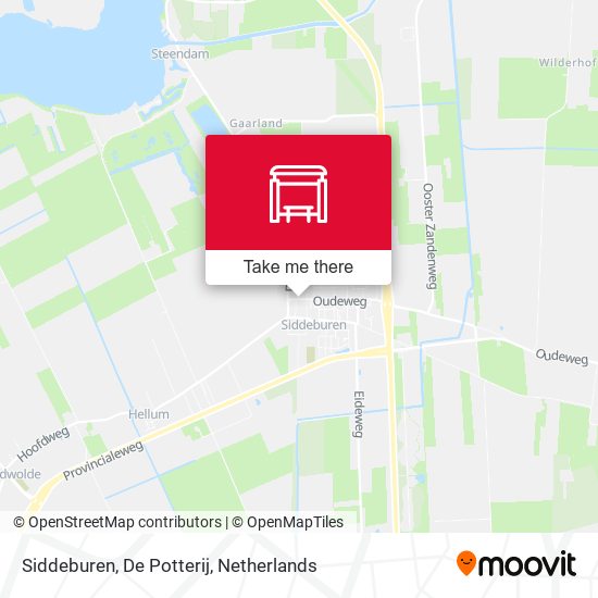 Siddeburen, De Potterij map