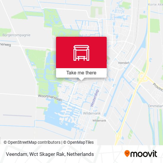 Veendam, Wct Skager Rak map