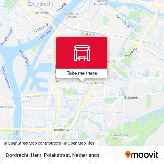 Dordrecht, Henri Polakstraat map