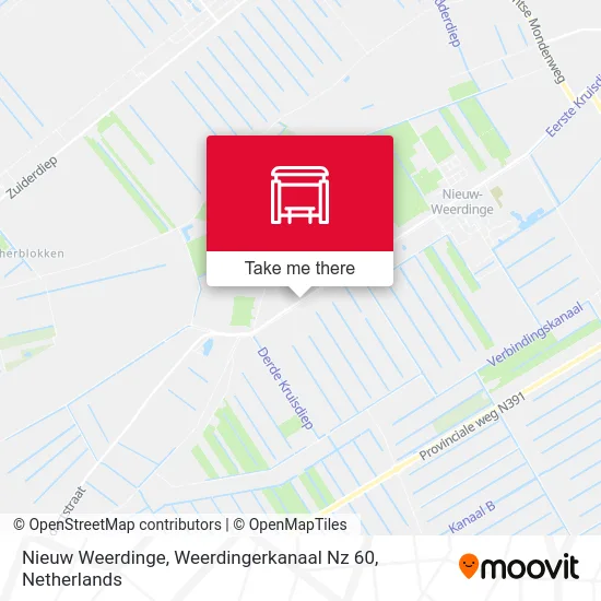 Nieuw Weerdinge, Weerdingerkanaal Nz 60 map