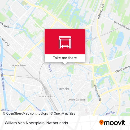 Willem Van Noortplein map