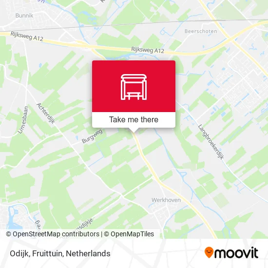 Odijk, Fruittuin map