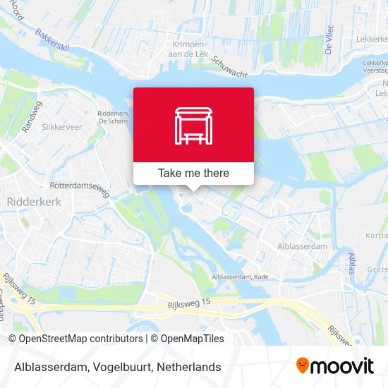 Alblasserdam, Vogelbuurt map