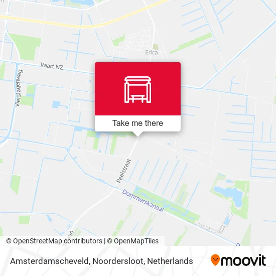 Amsterdamscheveld, Noordersloot map