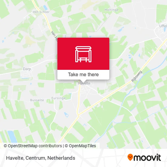 Havelte, Centrum map