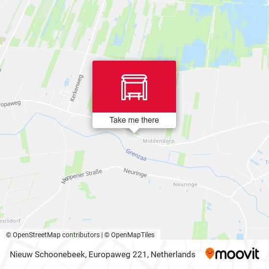 Nieuw Schoonebeek, Europaweg 221 map
