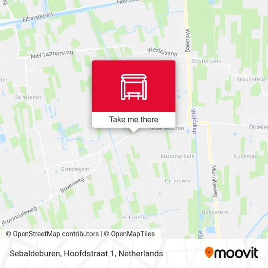 Sebaldeburen, Hoofdstraat 1 map