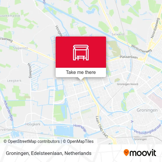 Groningen, Edelsteenlaan map