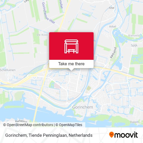 Gorinchem, Tiende Penninglaan map