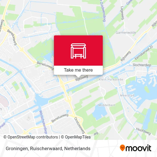 Groningen, Ruischerwaard map