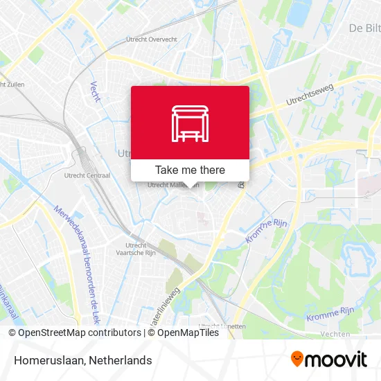 Homeruslaan map