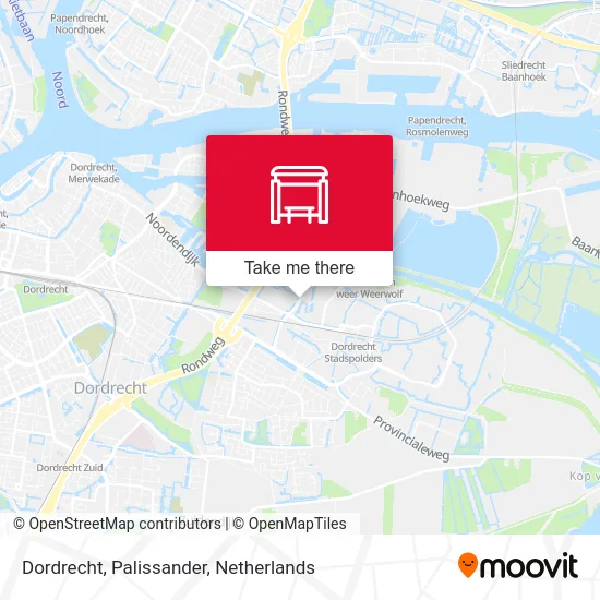 Dordrecht, Palissander map