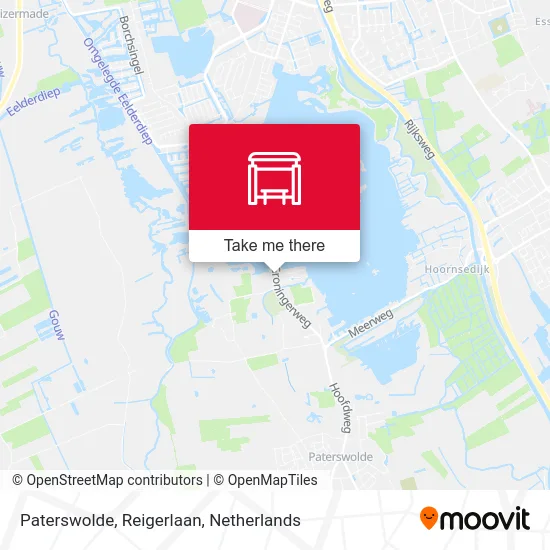 Paterswolde, Reigerlaan map