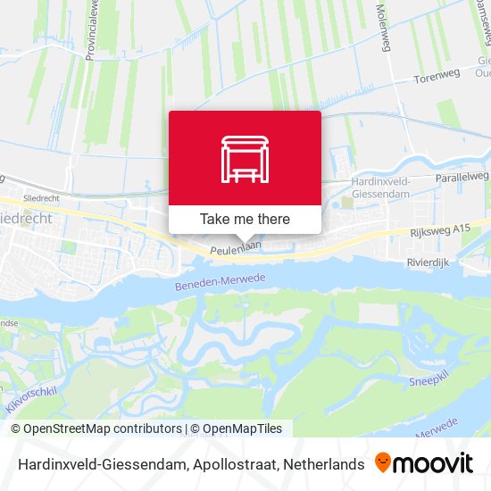 Hardinxveld-Giessendam, Apollostraat map