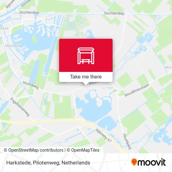 Harkstede, Pilotenweg Karte