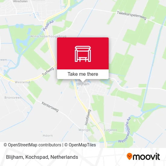 Blijham, Kochspad map