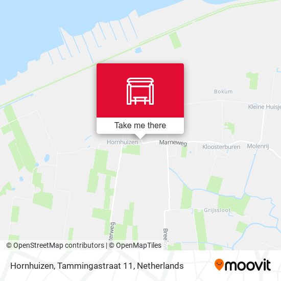Hornhuizen, Tammingastraat 11 map