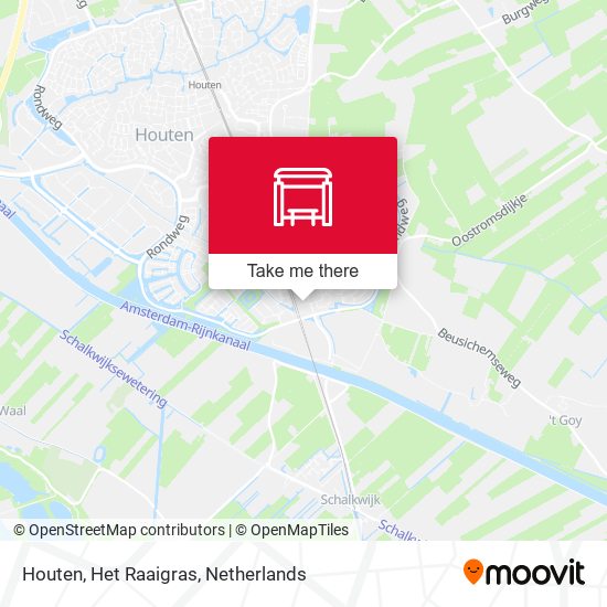 Houten, Het Raaigras map