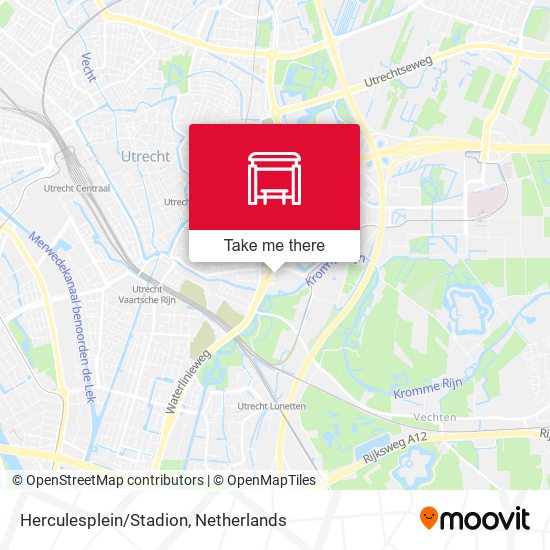 Herculesplein/Stadion map