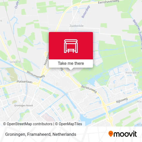 Groningen, Framaheerd map