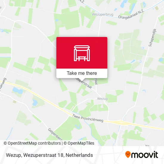 Wezup, Wezuperstraat 18 map