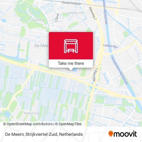 De Meern, Strijkviertel-Zuid map