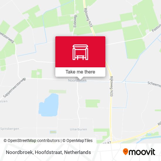Noordbroek, Hoofdstraat map