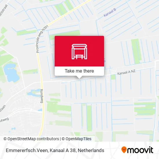 Emmererfsch.Veen, Kanaal A 38 map