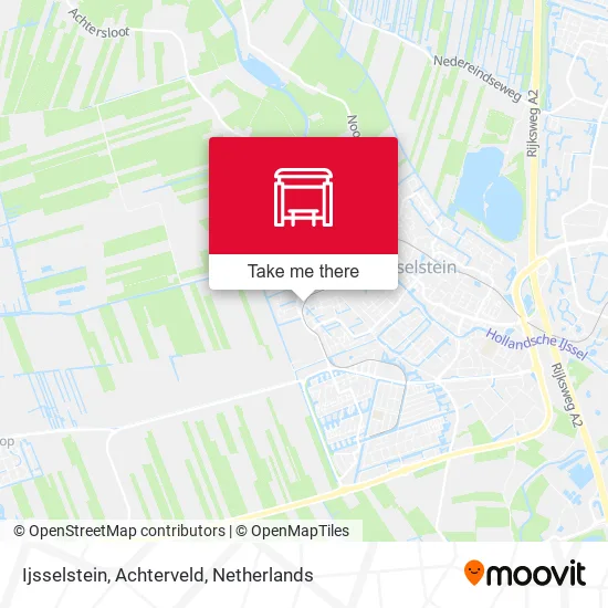 Ijsselstein, Achterveld map